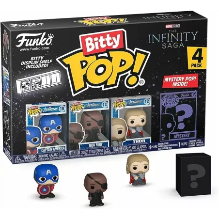 FUNKO POP! FIGURKA KOLEKCJONERSKA MARVEL INFINITY SAGA: CAPITAN AMERICA NICK FURY THOR