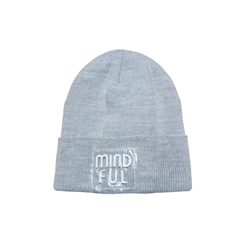 CZAPKA CHŁOPIĘCA MINDFUL SZARA ROZMIAR 46-48