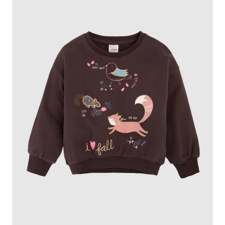 BLUZKA DZIEWCZĘCA Z DŁUGIM RĘKAWEM VINTAGE SLUMBER 98 CM COOL CLUB