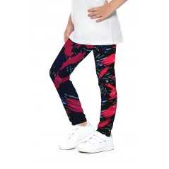 LEGGINSY DZIEWCZĘCE ZYGZAK 146-152 CM MORAJ