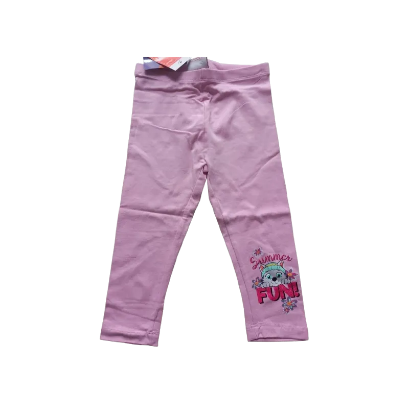 RÓŻOWE LEGGINSY DZIEWCZĘCE PSI PATROL 116 CM