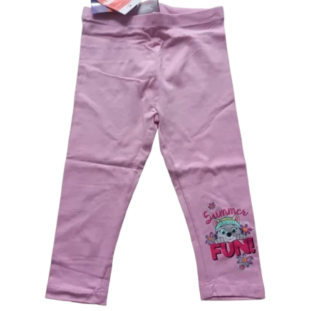 RÓŻOWE LEGGINSY DZIEWCZĘCE PSI PATROL 116 CM