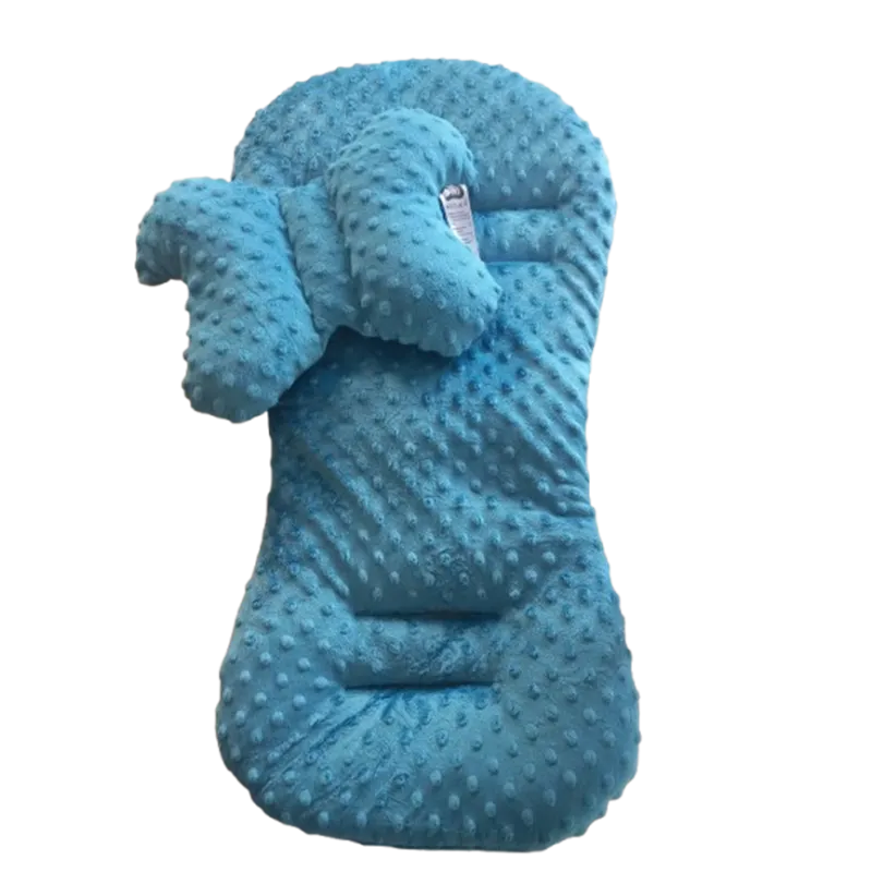 KOMPLET MINKY: WKŁADKA I PODUSZKA MOTYL DO WÓZKA SPACEROWEGO SMIKI