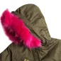 Kurtka Jesienna Dziewczęca Parka Khaki 158 Cm Cool Club