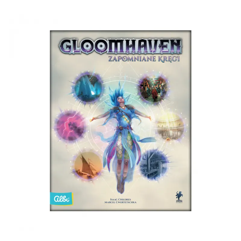 GLOOMHAVEN ZAPOMNIANE KRĘGI GRA PLANSZOWA 14+