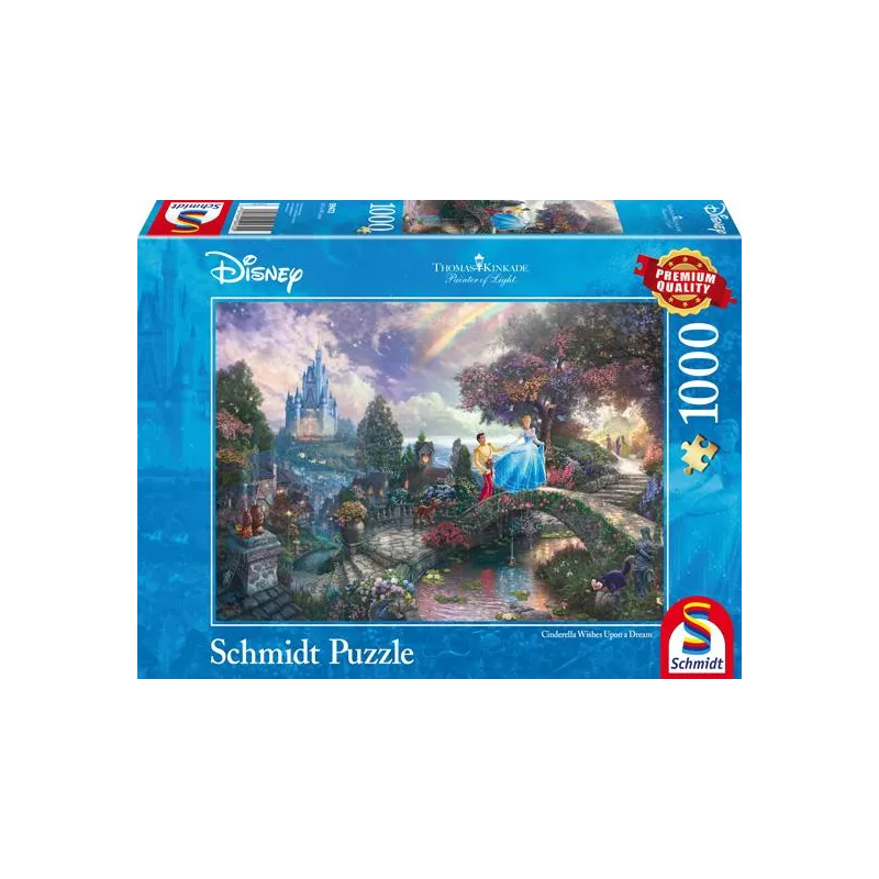 KOPCIUSZEK PUZZLE 1000 ELEMENTÓW SCHMIDT 14+