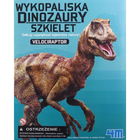 Wykopaliska Dinozaury Zestaw Naukowy 8+ Wykopaliska Dinozaury Zestaw Naukowy 8+