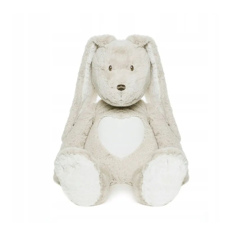 MASKOTKA ZAJĄC SZARY 78CM TEDDY CREAM 0+
