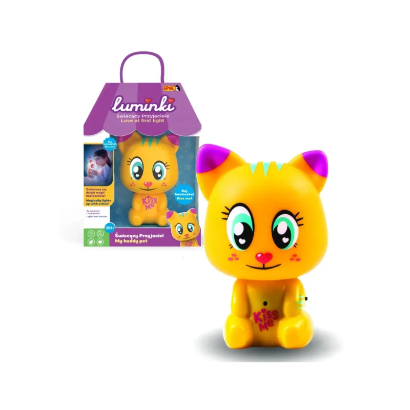 LUMINKI ŚWIECĄCY PRZYJACIELE MIAU TIGEY 18M+