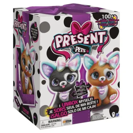 Interaktywny Piesek Elegancik Presents Pets Glitter 5+