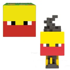 MINECRAFT GŁOWA MOBA PŁOMYK MINIFIGURKA 6+