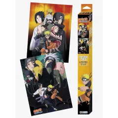 NARUTO SHIPPUDEN ZESTAW 2 PLAKATÓW