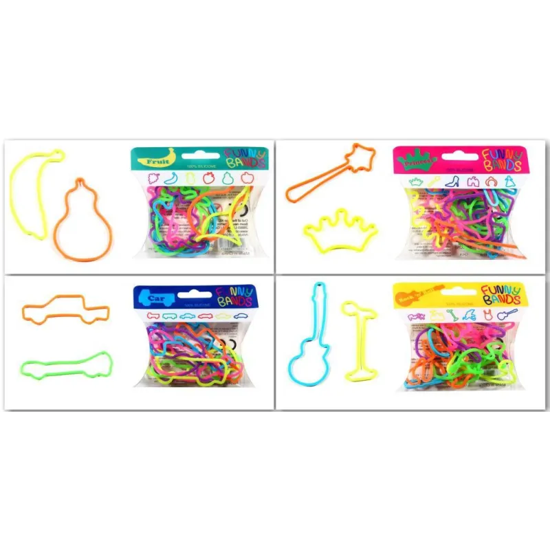 BRANSOLETKI SILIKONOWE LUCKY BANDS 3+