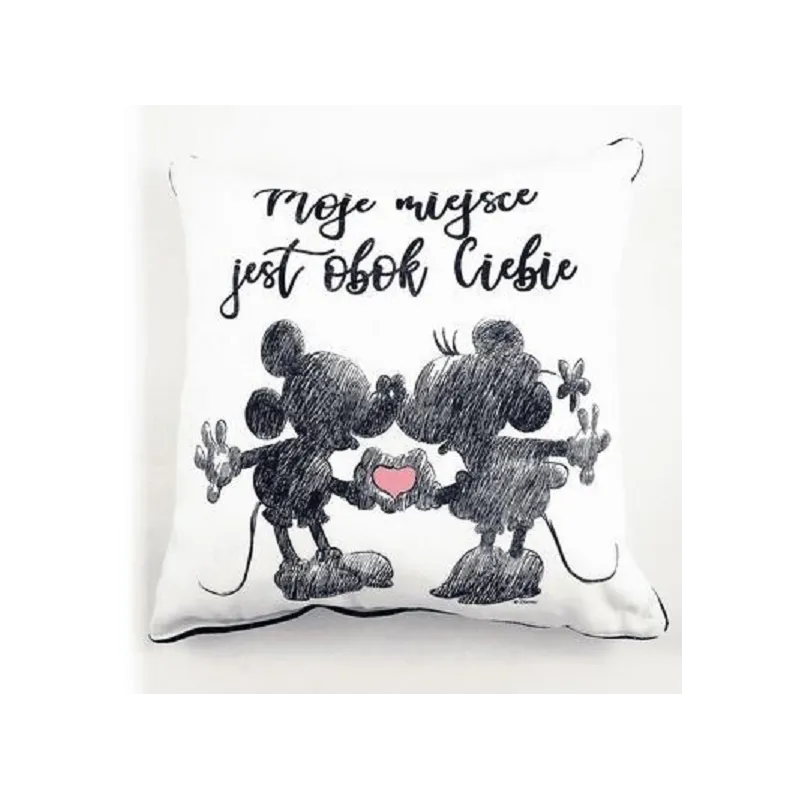 PODUSZKA MOJE MIEJSCE JEST OBOK CIEBIE DISNEY 40X40 CM