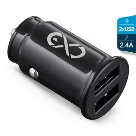 Uniwersalna Ładowarka Samochodowa 2Xusb Exc Cute