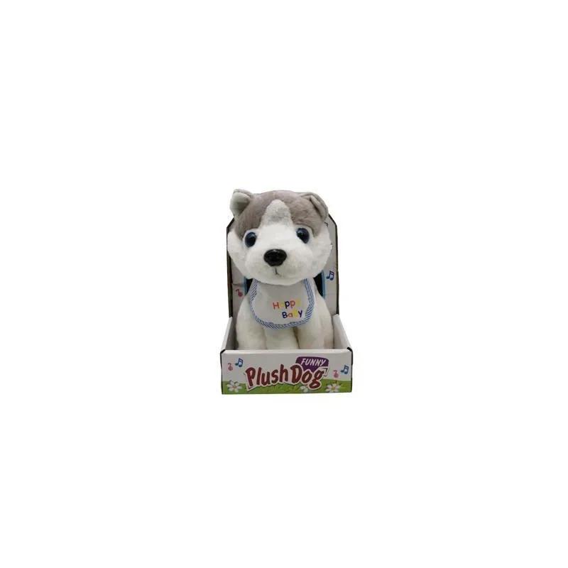PIES PLUSZOWY HUSKY Z DŹWIĘKIEM 3+