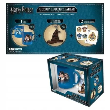 Harry Potter Zestaw Prezentowy Kubek + Brelok + Naklejki