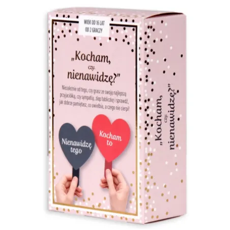 Kocham Czy Nienawidzę Gra Towarzyska 16+ Kocham Czy Nienawidzę Gra Towarzyska 16+