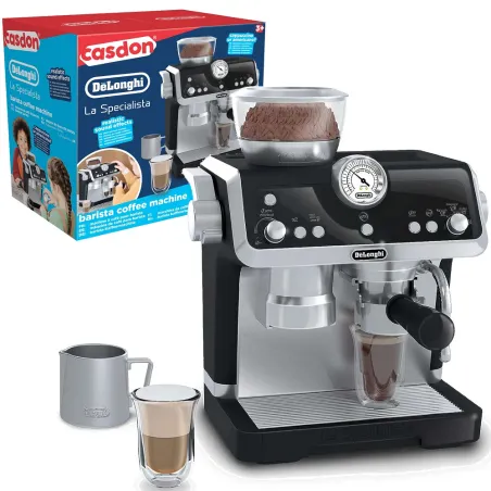 EKSPRES DO KAWY ZABAWKOWY DELONGHI Z DŹWIĘKIEM I AKCESORIAMI 3+