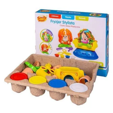 Ciasto-Masa Plastyczna Fryzjer Stylista Smily Play 3+