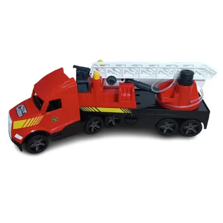 Duża Straż Pożarna Xxl Z Pompą Wody 79Cm Wader Magic Truck  3+