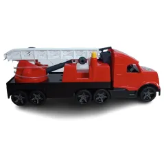 DUŻA STRAŻ POŻARNA XXL Z POMPĄ WODY 79CM WADER MAGIC TRUCK  3+
