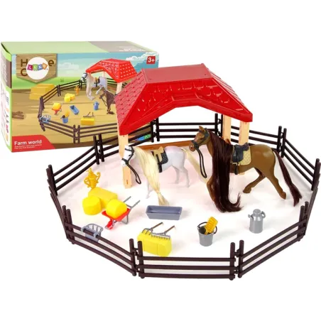 Zestaw Farmerski Stajnia + Figurki 3+
