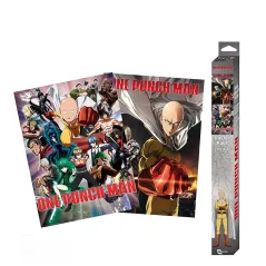 PLAKAT ONE PUNCH MAN 2 SZTUKI 52X38 CM