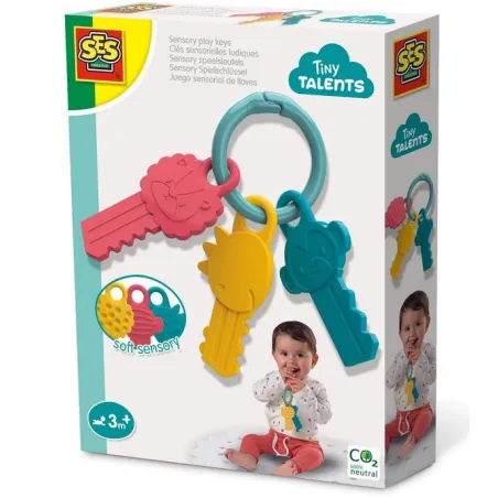 KLUCZYKI ZABAWKA SENSORYCZNA 3M+