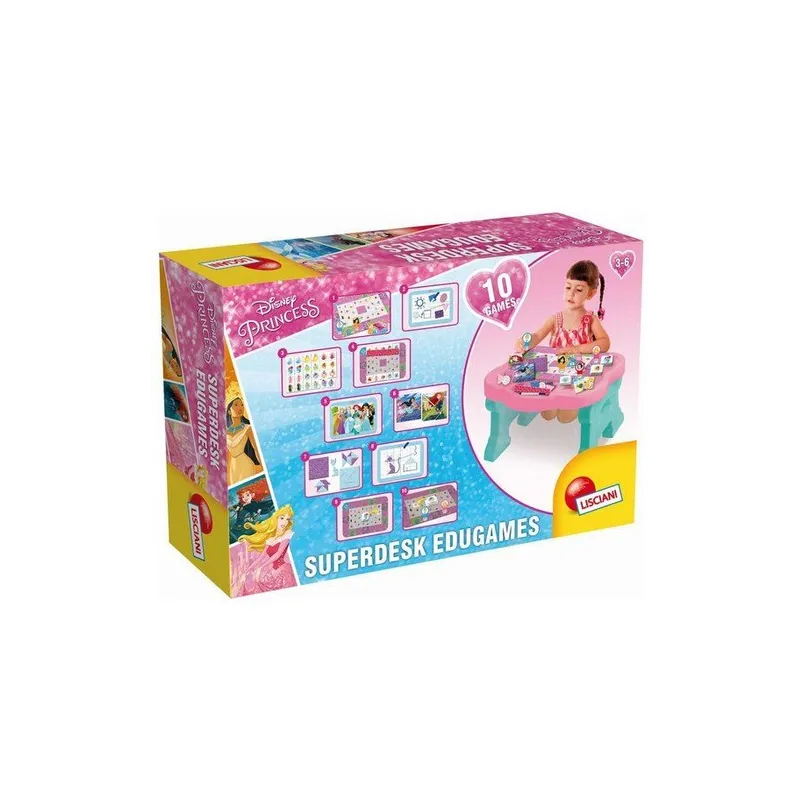 BIURKO EDUKACYJNE DISNEY KSIĘŻNICZKA LISCIANI 3+