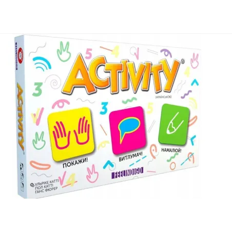 ACTIVITY GRA PLANSZOWA WERSJA UKRAIŃSKA PIATNIK 12+