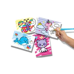 Moje Pierwsze Kolorowanie Wodą Fantazyjne Zwierzątka Zestaw Kreatywny Ses Creative 1+