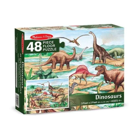 DINOZAURY PUZZLE PODŁOGOWE 48 ELEMENTÓW 4+