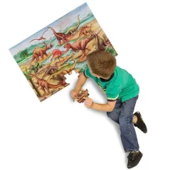 DINOZAURY PUZZLE PODŁOGOWE 48 ELEMENTÓW 4+