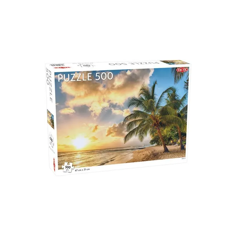 PLAŻA PUZZLE 500 ELEMENTÓW TACTIC 8+