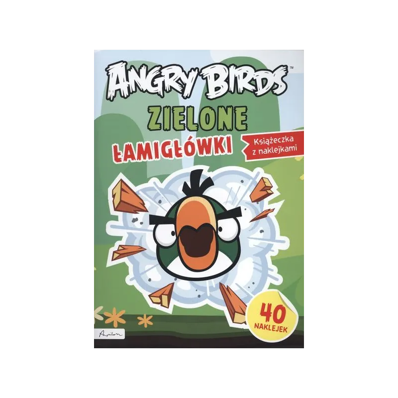 ANGRY BIRDS ZIELONE ŁAMIGŁÓWKI - Papilon