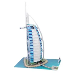 Burj Al Arab Puzzle 101 Elementów 3D Cubic Fun 8+