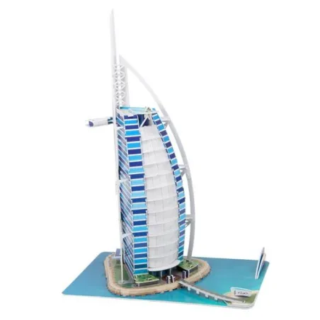 Burj Al Arab Puzzle 101 Elementów 3D Cubic Fun 8+