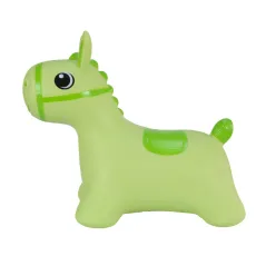 Skoczek Konik Zielony Z Pompką Hoppimals 12M+