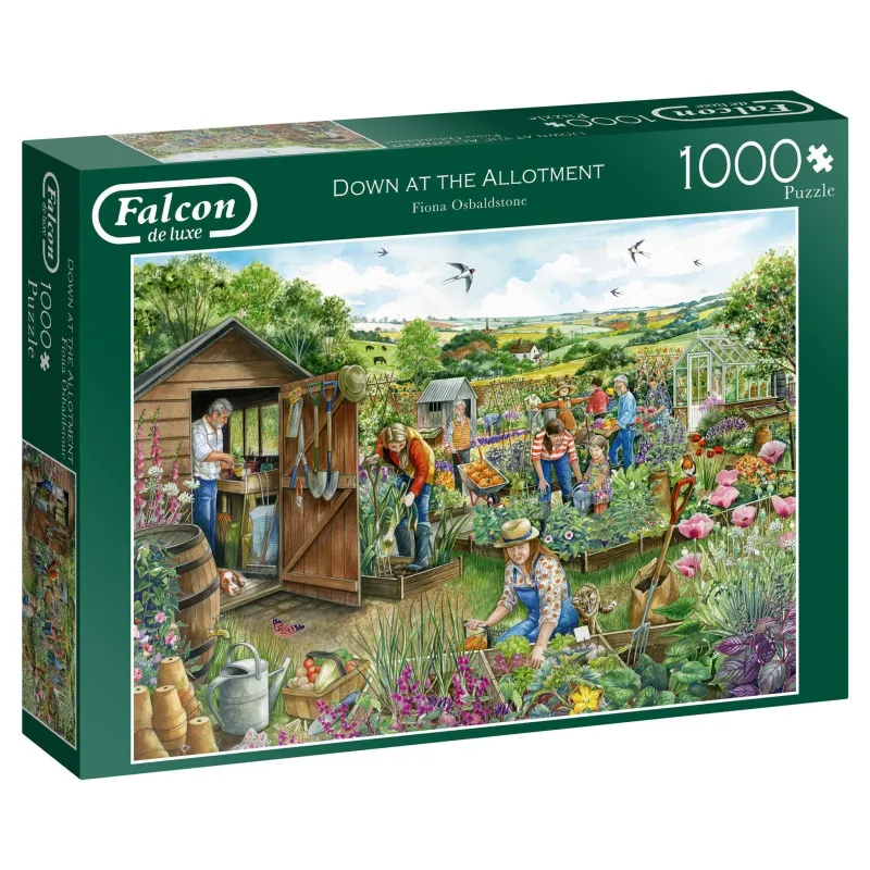 JAN VAN HAASTEREN PRACA NA DZIAŁCE PUZZLE 1000 ELEMENTÓW FALCON DE LUXE