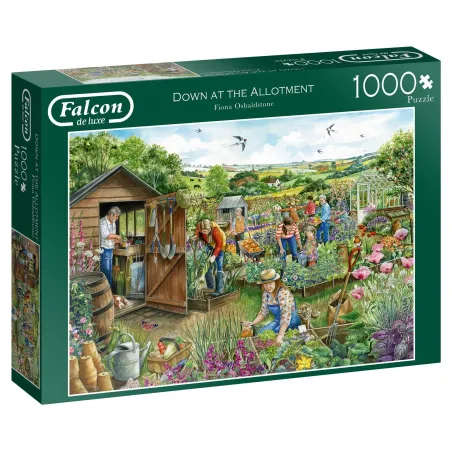 JAN VAN HAASTEREN PRACA NA DZIAŁCE PUZZLE 1000 ELEMENTÓW FALCON DE LUXE