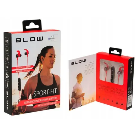 Bezprzewodowe Słuchawki Sportowe Bluetooth Blow Sport-Fit