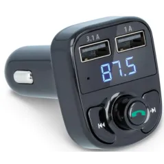 TRANSMITER FM BLUETOOTH ŁADOWARKA USB ZESTAW GŁOSNOMÓWIĄCY FOREVER TR-330