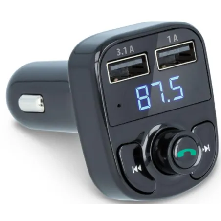 TRANSMITER FM BLUETOOTH ŁADOWARKA USB ZESTAW GŁOSNOMÓWIĄCY FOREVER TR-330