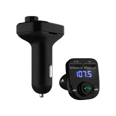 TRANSMITER FM BLUETOOTH ŁADOWARKA USB ZESTAW GŁOSNOMÓWIĄCY FOREVER TR-330