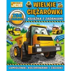 WIELKIE CIĘŻARÓWKI KSIĄŻKA Z ZADANIAMI 