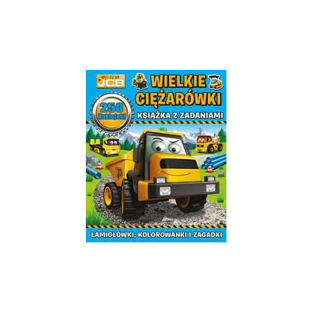 WIELKIE CIĘŻARÓWKI KSIĄŻKA Z ZADANIAMI 