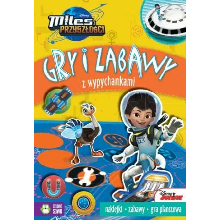 MILES Z PRZYSZŁOŚCI GRY I ZABAWY Z WYPYCHANKAMI - Zielona Sowa