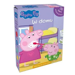 ŚWINKA PEPPA. W DOMU. 26 KART EDUKACYJNYCH