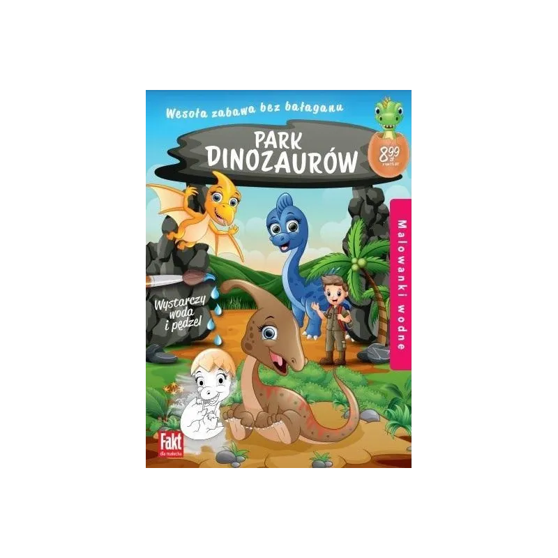 PARK DINOZAURÓW. MALOWANKI WODNE